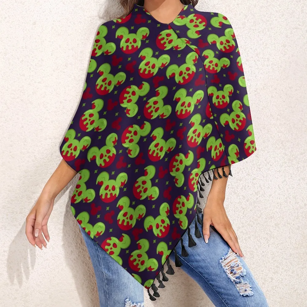 Magial Evil Apple Tassel Cape