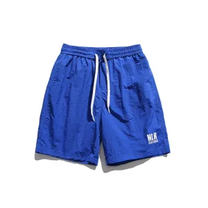 Men Shorts Summer Letter Print Casual Shorts Casual