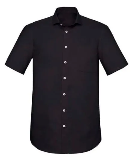 Mens Charlie Classic Fit Short Sleeve Shirt RS968MS