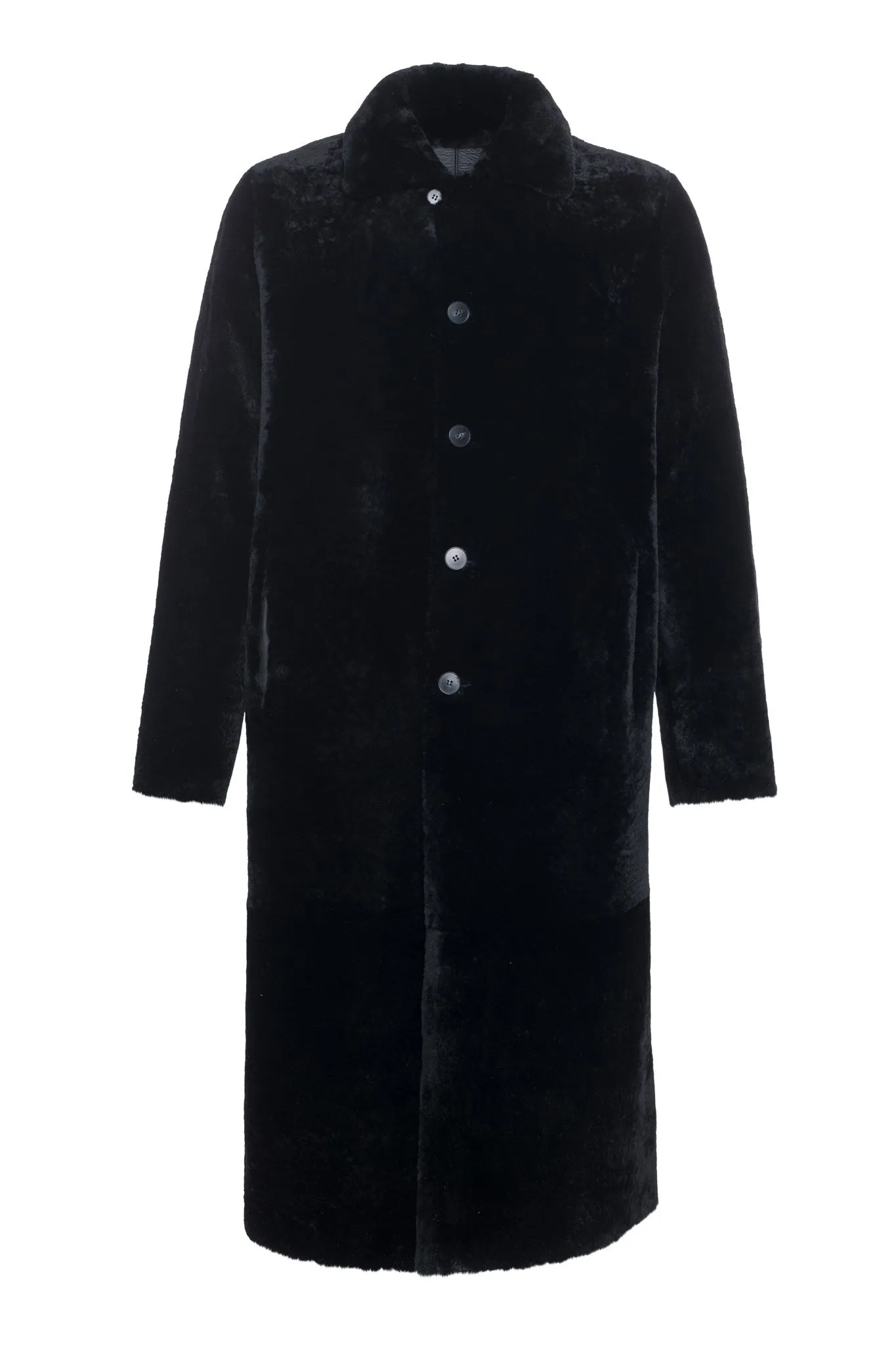 Men's Reversible Select Shearling Lamb Coat