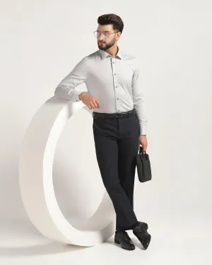 Must Haves Formal Grey Solid Shirt - Sailor