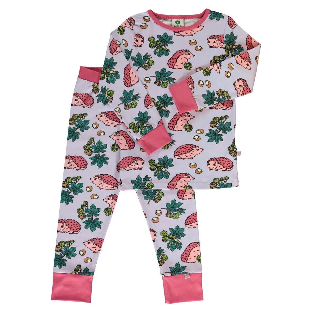 Nightwear set with hedgehog