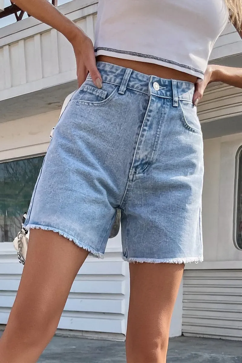 PB211 Casual Denim Shorts