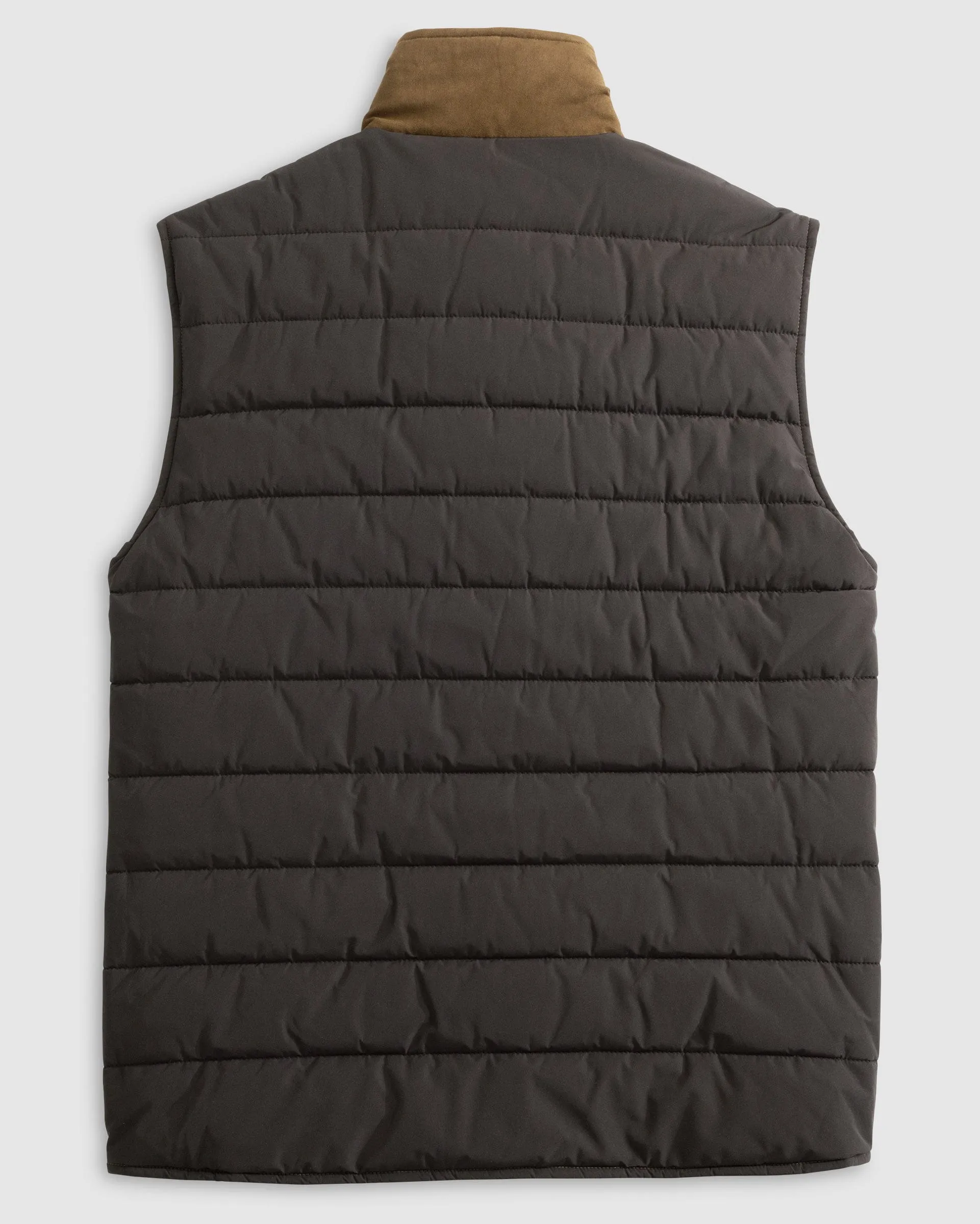 Pickens Quilted Faux Suede Vest