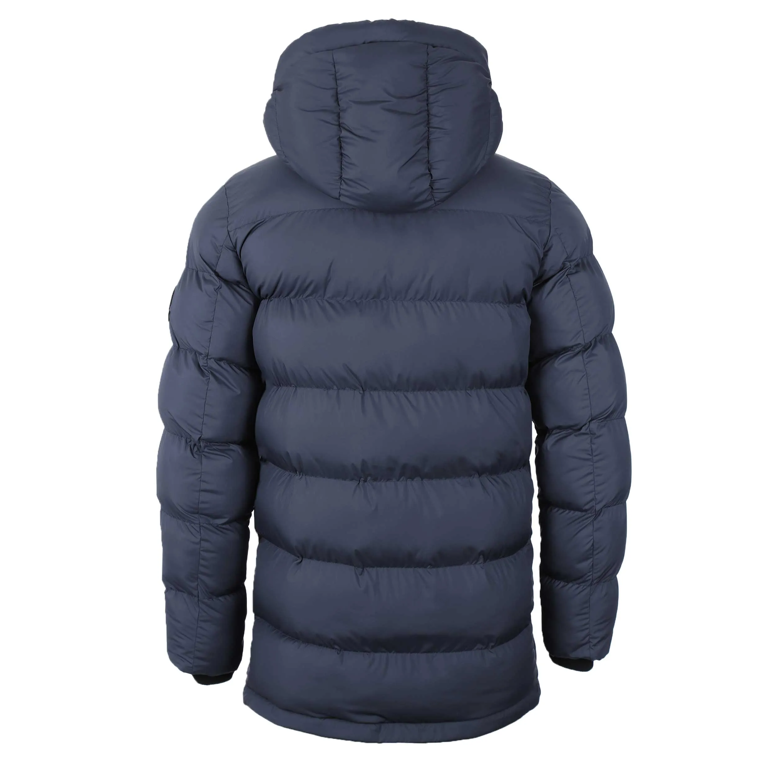 Sandbanks Ravine Mid Puffer Jacket in Navy