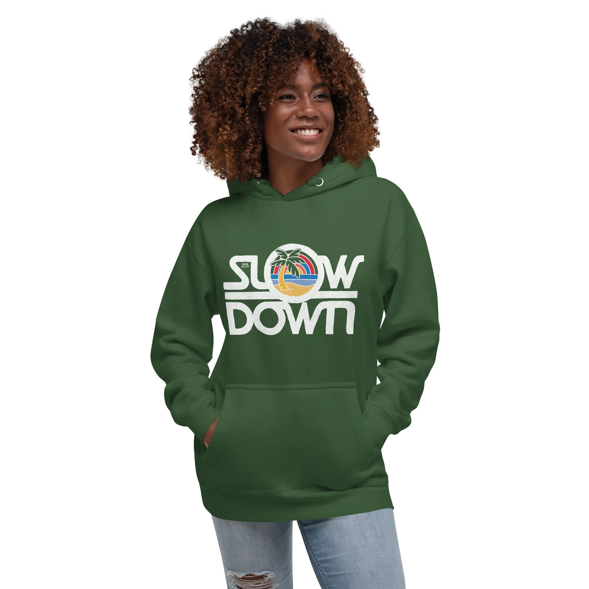 Slow Down Classic Fleece Pullover Hoodie