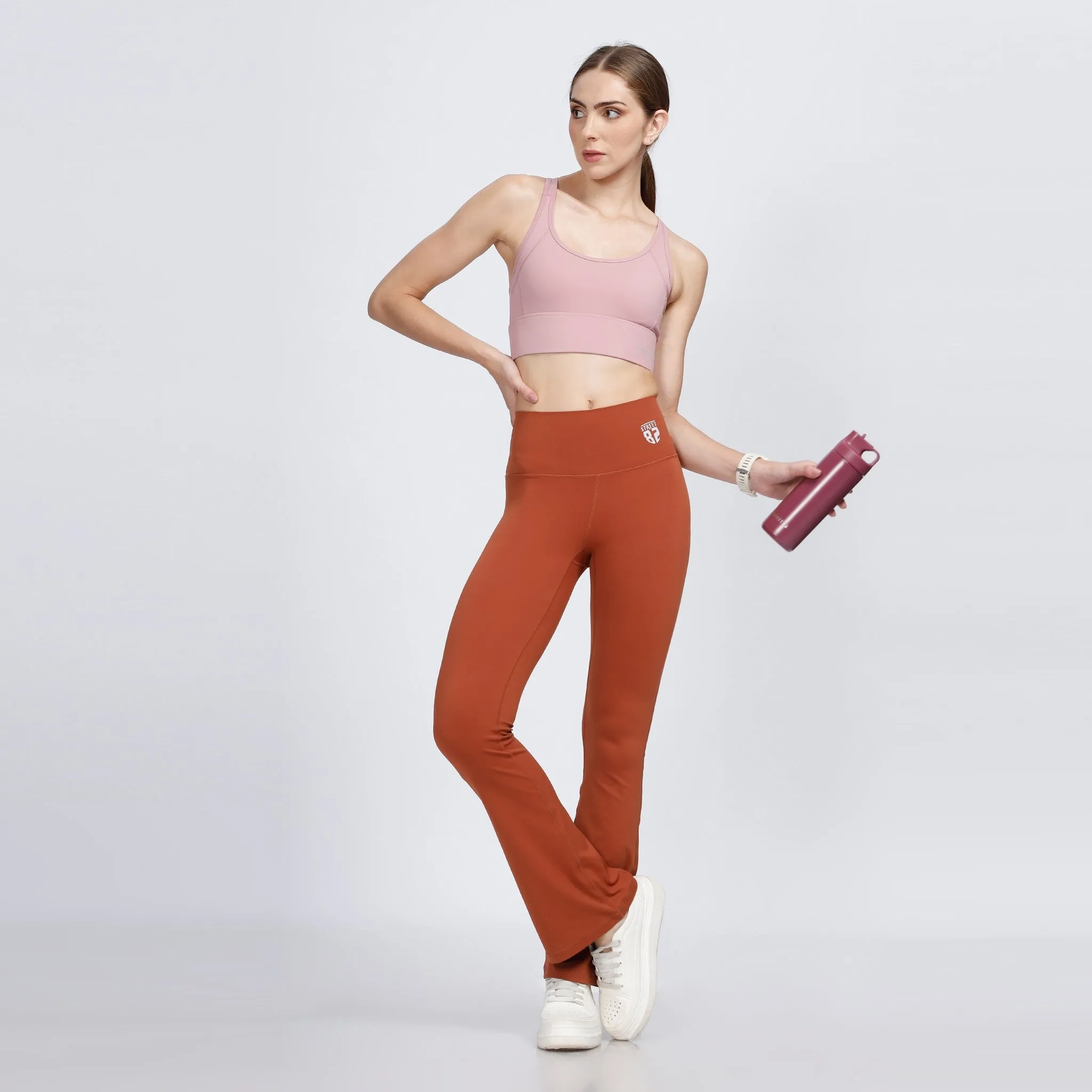 Soft Touch Yoga Legging with Flared Bottom