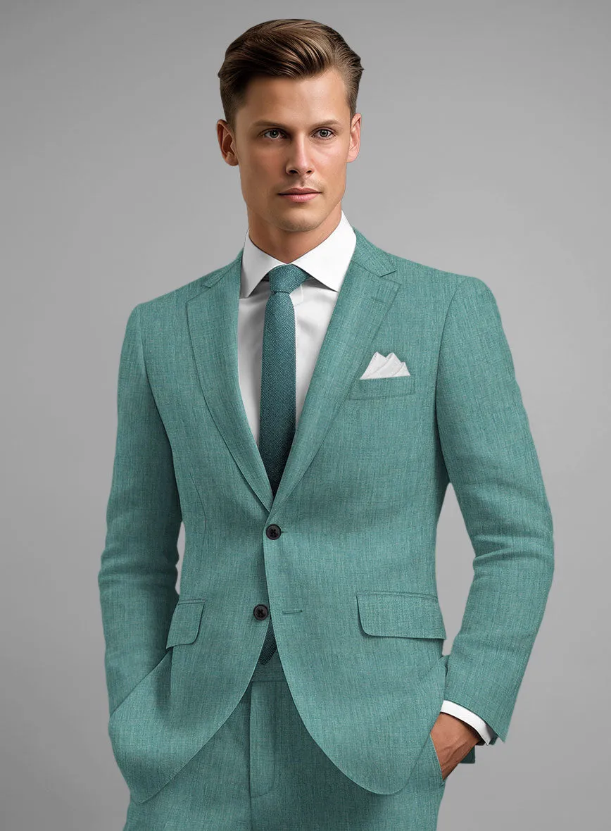 Stylbiella Spring Green Linen Jacket