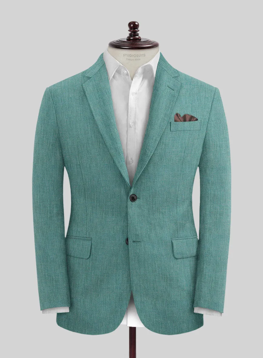 Stylbiella Spring Green Linen Jacket