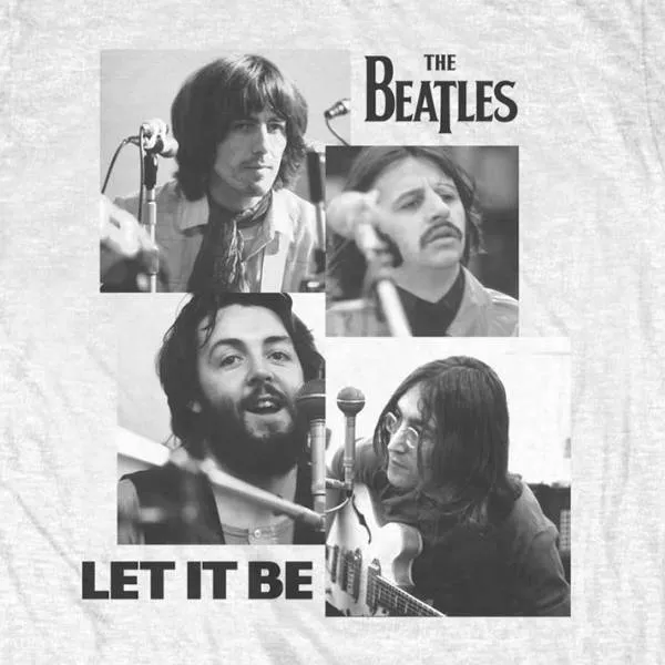 The Beatles Adult T-Shirt - Let It Be