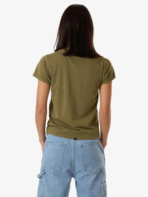 THRILLS Emblem Of Strength Everyday Tee - OLIVE