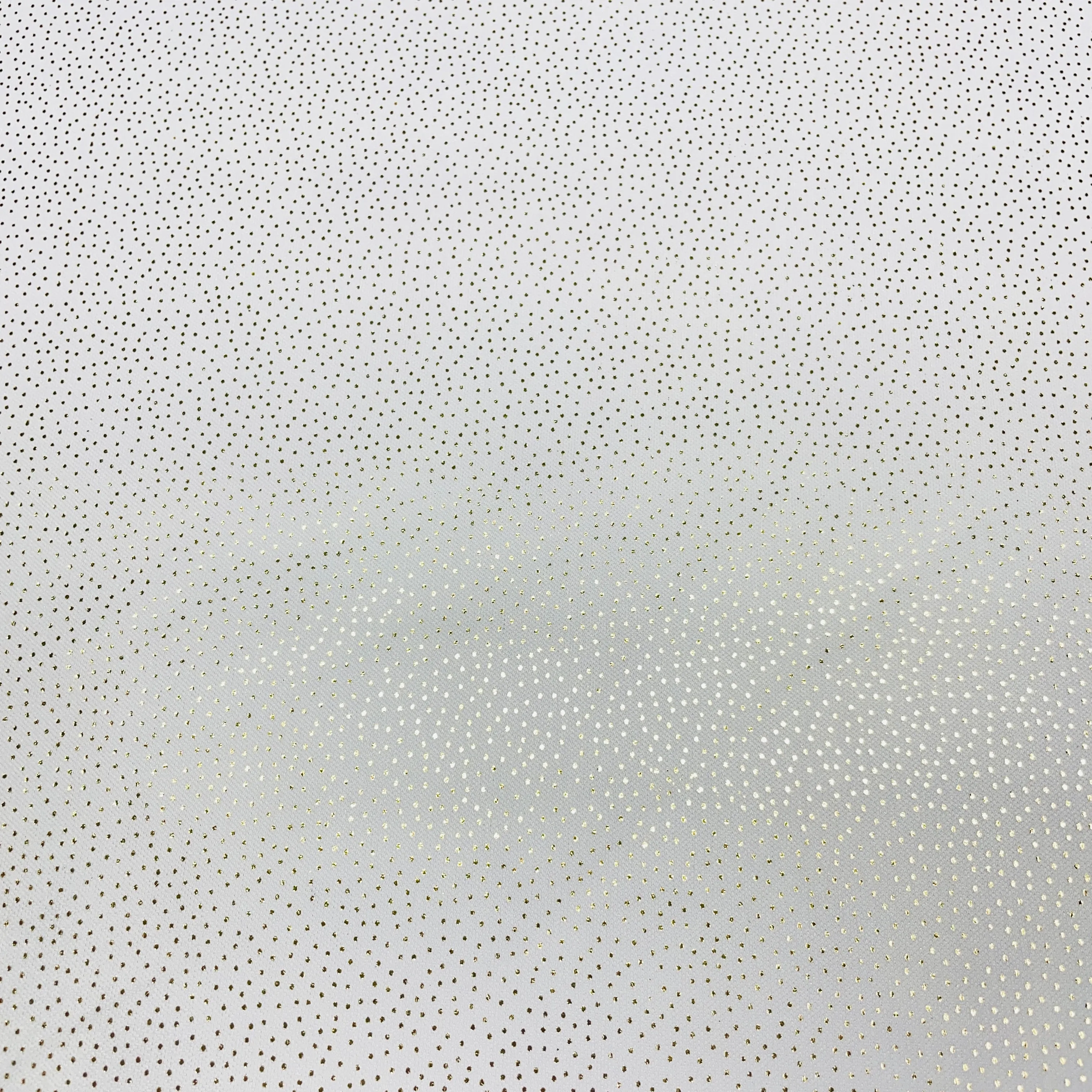 White & Golden Imported Shimmer Knitted Lycra Fabric