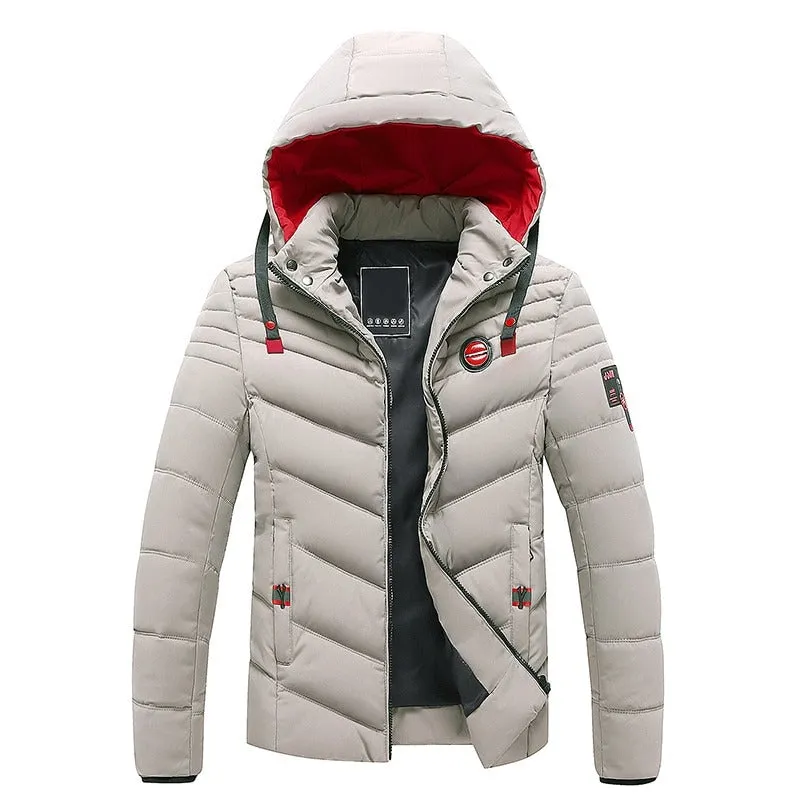 Winter Classic Hooded Windproof Warm Parka Coat