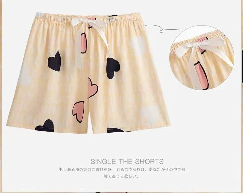 Women Casual High Waist Shorts Pants