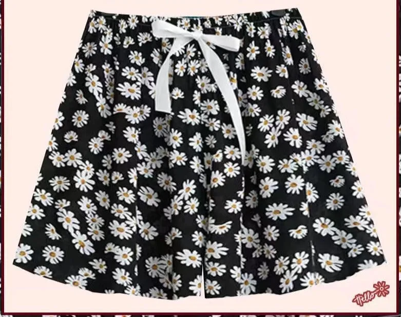 Women Casual High Waist Shorts Pants